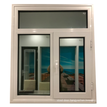 Toughened glass 1.6mm thickness aluminium profile house window glass design